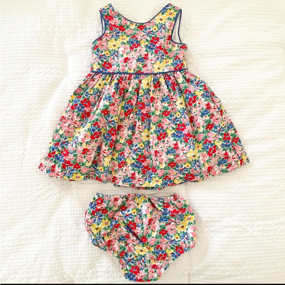 Ralph Lauren floral dress and bloomers